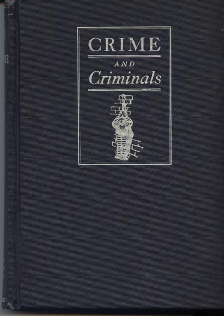 Image for Crime and Criminals.