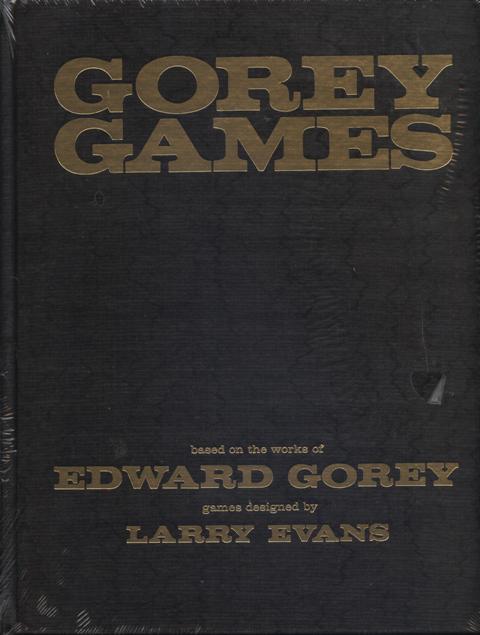 Image for Gorey Games. based on the works of Edward Gorey, games designed by Larry Evans.