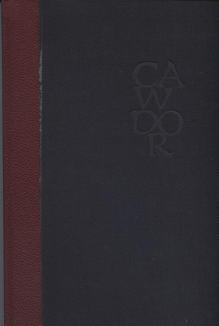 Image for Cawdor. Afterword by James D. Houston; Woodblocks by Mark Livingston