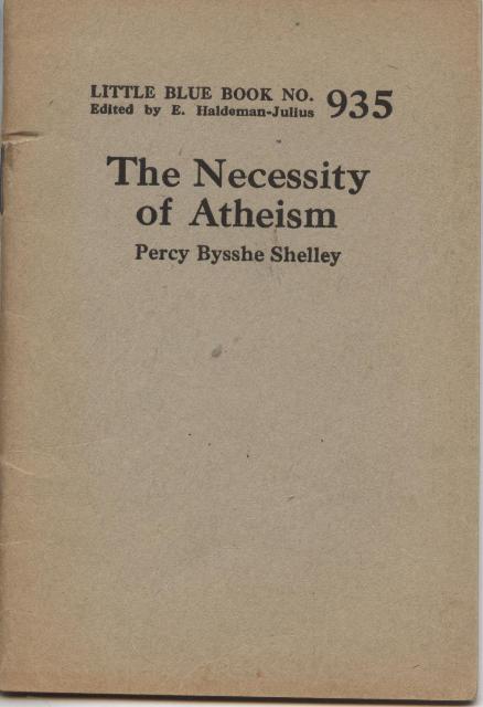 Image for The Necessity of Atheism.