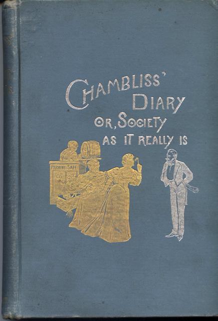 Image for Chambliss' Diary; or, Society As It Really Is.