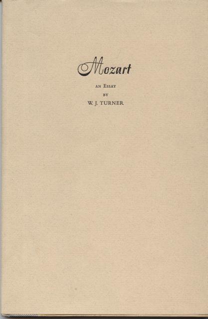 Image for Mozart, an Essay. Introduction by Donald R. Fleming.