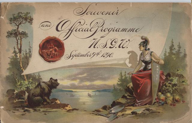 Image for Official Programme and Souvenir, Native Sons of the Golden West. Ninth September Meeting, San Francisco 1890.