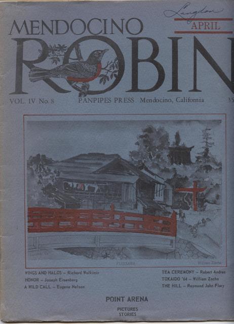 Image for Mendocino Robin. Vol. IV, No. 8 - April 1965