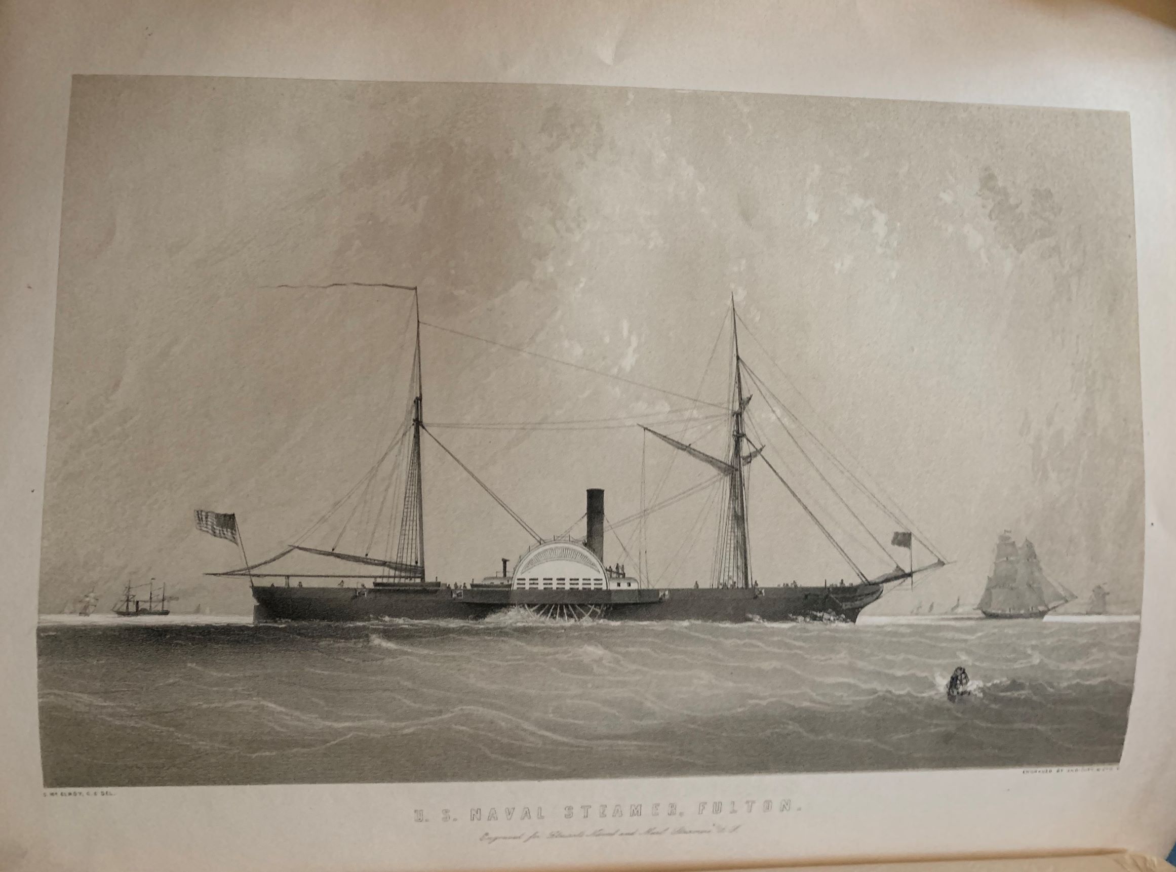 Image for The Naval and Mail Steamers of the United States.