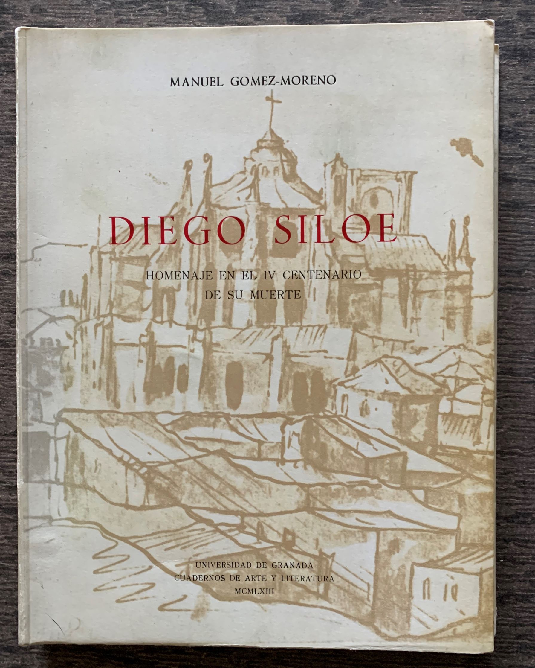Image for Diego Siloe. Homenaje en el IV centenario de su muerte.