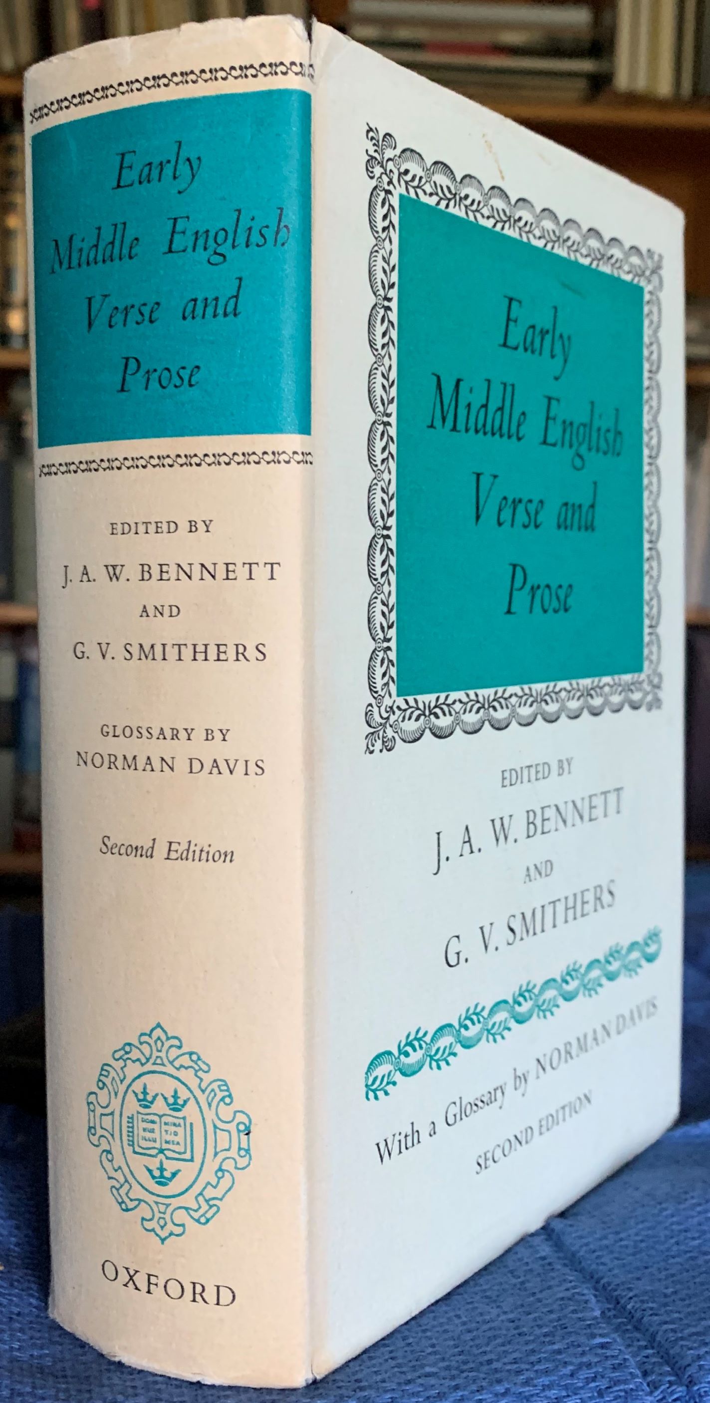 Image for Early Middle English Verse and Prose. With a Glossary by Norman Davis; Second Edition.