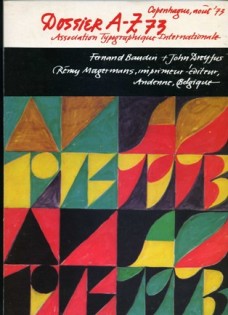 Image for Dossier A - Z 73, Association Typographique Internationale.